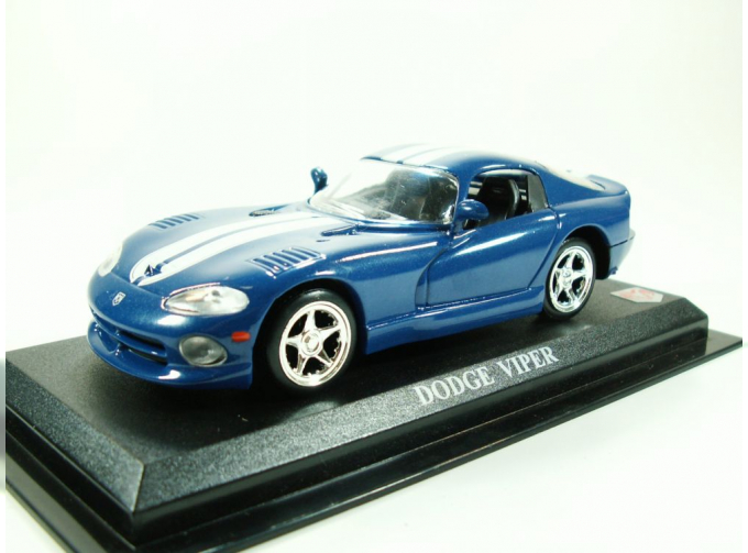 DODGE Viper, CAR collection 1:43, синий
