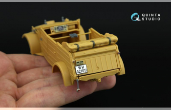 3D Декаль интерьера кабины Kubelwagen Type 82 (Hero) (с 3D-печатными деталями)