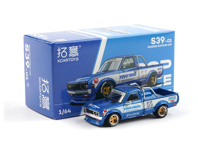 DATSUN 620 Pandem, blue / silver