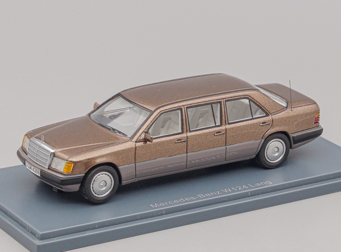 (Б/У) MERCEDES-BENZ W124 Lang 1990, Brown Metallica
