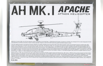 Сборная модель Вертолёт AH Mk. 1 Apache