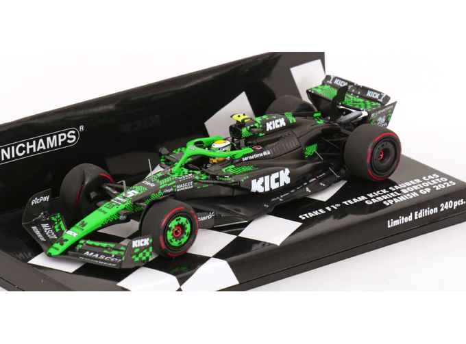 SAUBER - F1 C45 TEAM STAKE KICK N 5 AUSTRALIAN GP 2025 GABRIEL BORTOLETO