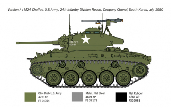 Сборная модель Танк M24 CHAFEE