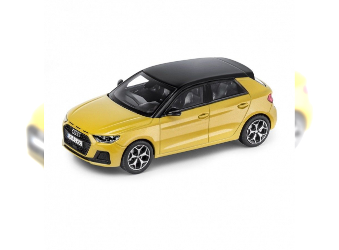 AUDI A1 Sportback (2018), met.yellow / black