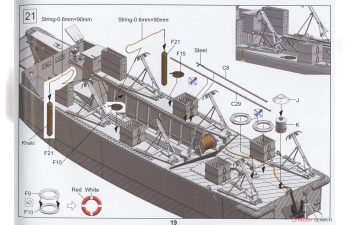 Сборная модель US Rangers Landing Craft Assault (LCA)