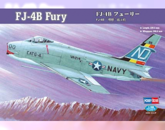 Сборная модель Самолет Fj-4b Fury