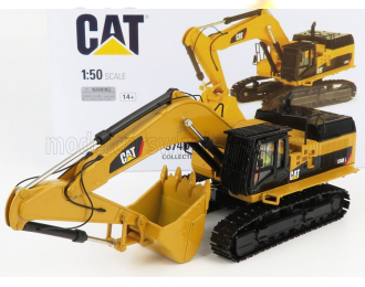 CATERPILLAR Cat347d Escavatore Cingolato - Tractor Hydraulic Excavator Scraper, Yellow Black