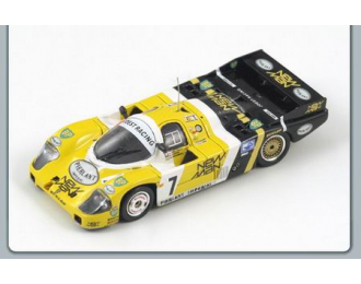 PORSCHE 956 №7 Winner Le Mans (H.Pescarolo - Klaus Ludwig) 1984, желтый