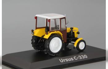 Ursus C330, Тракторы 91, коричневый / желтый
