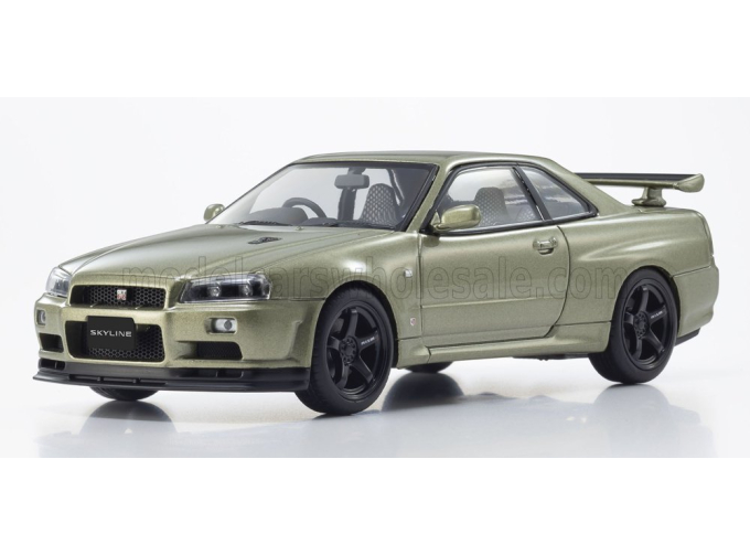 NISSAN Skyline GT-R (R34) V-SPECII (2001), millenium jade 