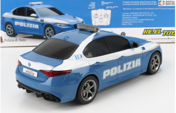 ALFA ROMEO Giulia Quadrifoglio Polizia Stradale (2015), Light Blue White