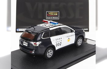 MITSUBISHI Outlander Taipei City Police (2010), Black White