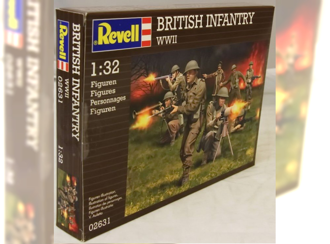 Сборная модель Британская пехота (Вторая Мировая война)
