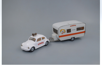 VOLKSWAGEN 1200 Beetle Circus whith Caravan