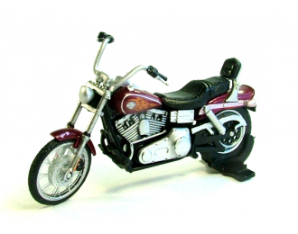 HARLEY DAVIDSON Dyna Wide Glide, dark red