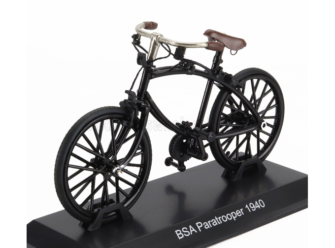 Велосипед Десантника-парашютиста (1940),чёрный коричневый / Bsa Paratrooper Bicycle 1940, Black Brown