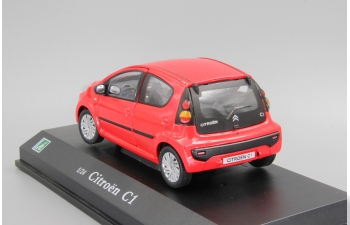 CITROEN C1, red