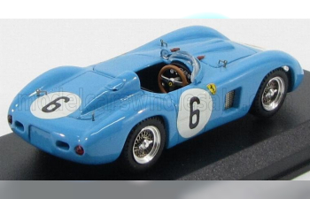 FERRARI 500tr Spider N6 Reims (1956) Picard - Manzon, Light Blue