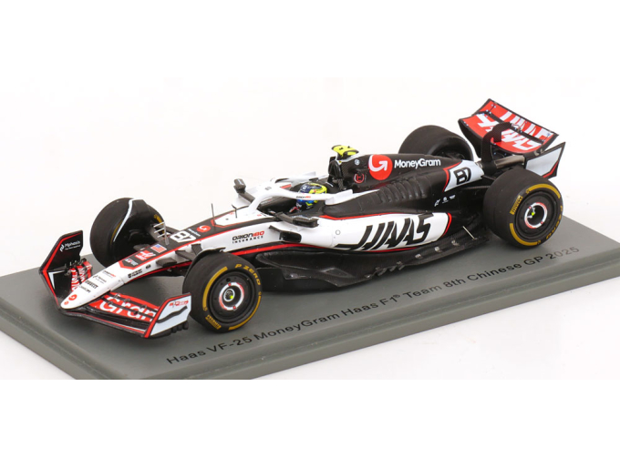 Haas VF-25 №87 8th China GP Formula 1 Oliver Bearman (2025)