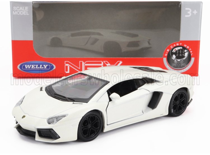 LAMBORGHINI Aventador Lp700-4 (2011), White Pearl Met