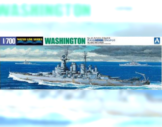 Сборная модель US NAVY BATTLESHIP WASHINGTON