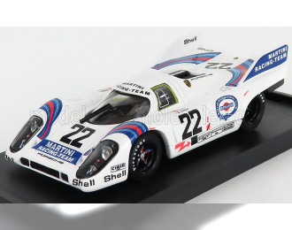 PORSCHE 917k Team Martini Racing N 22 Winner 24h Le Mans 1971 H.marko - G.van Lennep, White Blue Red