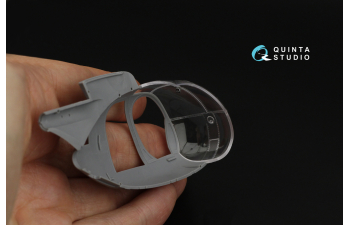 3D Декаль интерьера кабины AH-6J/MH-6J Little Bird (ICM)