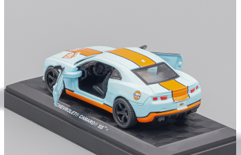 CHEVROLET Camaro SS (2013), light blue / orange