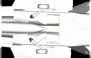 Сборная модель Самолет F/A-18D Hornet