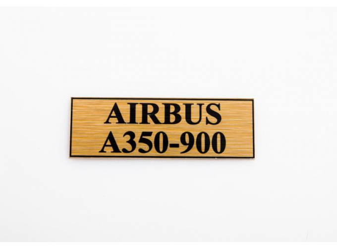 Табличка для модели AIRBUS A350-900