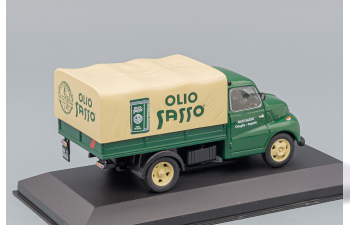 FIAT 615N Telonato "OLIO SASSO" (1958), green / beige