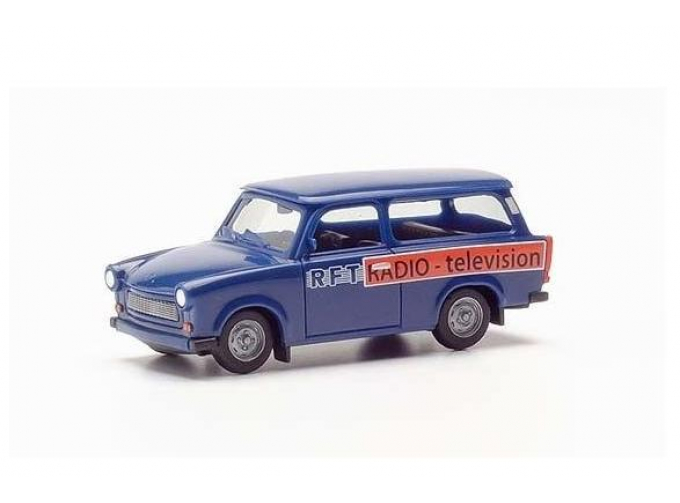 Trabant 601 Universal "RFT Television", blue