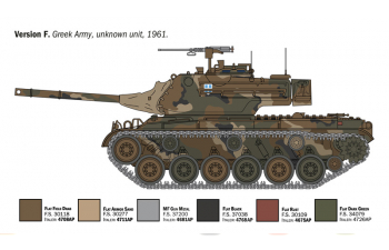 Сборная модель DATP Tank M47 Patton Wwii - Us Army - Nato Army 1945 - 1980 Military