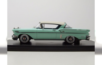 CHEVROLET Bel Air Impala Sport Coupe 1958 Light Green / Beige