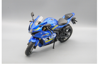 SUZUKI GSX 1000R, синий, 22 см