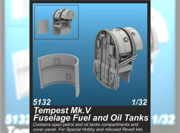 Tempest Mk.V Fuselage Fuel and Oil Tanks