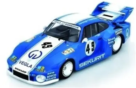 PORSCHE 935/77A 3.0L TURBO Team Vegla Racing №49 24h Le Mans D. Schornstein - H. Grohs - G. Von Tschirnhaus (1980), blue / white