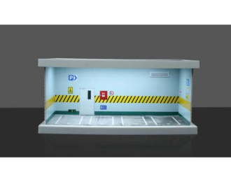 Diorama *Parking lot with light B*