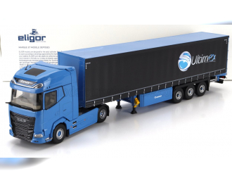 DAF Xg+ Truck Telonato Ultimex Transports (2023), Blue Black