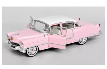 CADILLAC Fleetwood Series 60 1955 Pink with White Roof