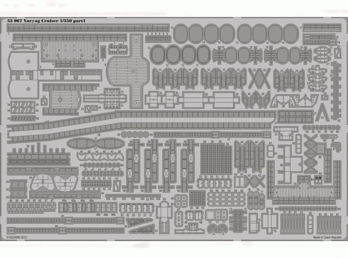 Фототравление для Varyag Cruiser