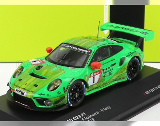 PORSCHE 911 991-2 Gt3 R Team Manthey Racing N1 24h Nurburgring (2019) R.Lietz - F.Makowiecki - P.Pilet - N.Tandy, Green