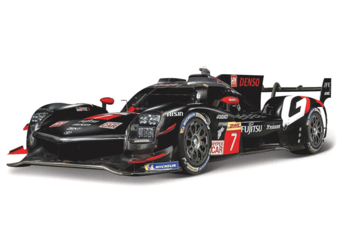 TOYOTA Gazoo Racing WEC GR010 Hybrid #, ,black/white/red