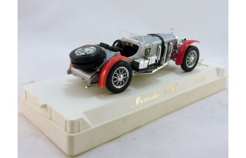 MERCEDES-BENZ SSKL "87", серия Age d`or solido 1:43, серебристый с красным