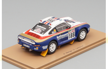 Porsche 959 #186 Paris Dakar 1985 R. Metge - D. Lemoine