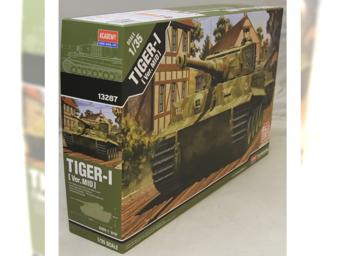 Сборная модель Танк TIGER-I "Gruppe Fehrmann, Essel 1945"