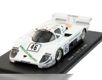 SAUBER C7 #46 9th Le Mans (1983), white