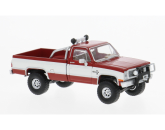 CHEVROLET C10 (1982), red/white