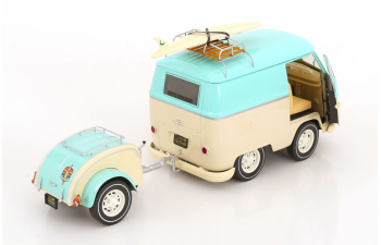 VOLKSWAGEN T1 Kool Kombi (2024), mint-green creme