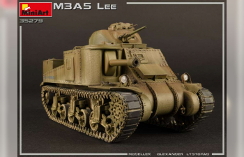 Сборная модель Танк M3A5 LEE